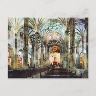 Innenansicht der Kathedrale Santa Ana Las Palmas Postcard