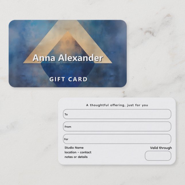 Inner Alignment | Minimal Design Business Card (Front/Back)