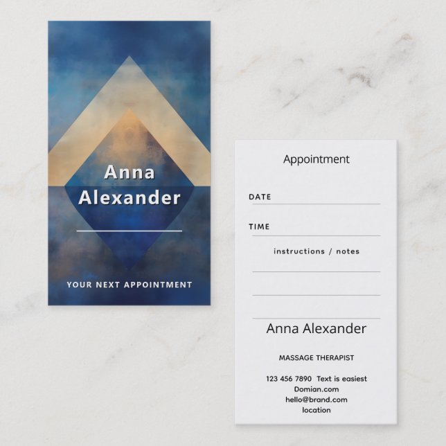 Inner Alignment | Minimal Design Business Card (Front/Back)