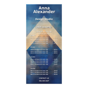 Inner Alignment Minimal Design Rack Card