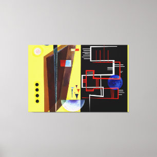 Inner Alliance painting by Wassily Kandinsky Canvas Print