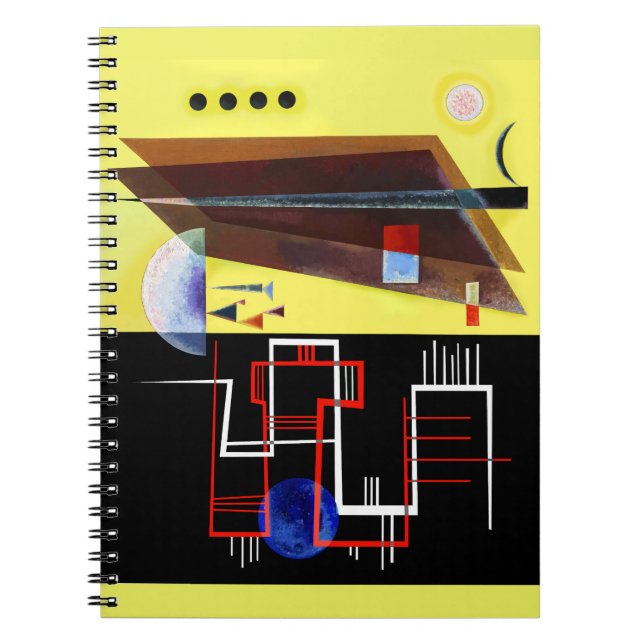 Inner Alliance painting by Wassily Kandinsky Notebook (Front)