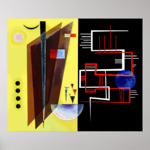 Inner Alliance painting by Wassily Kandinsky Poster