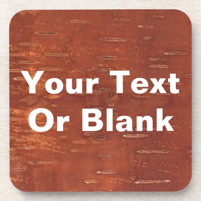 Inner Birch Bark Coaster (Front)