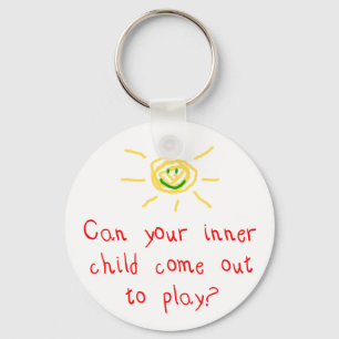 Inner Child Bottle Opener Key Ring