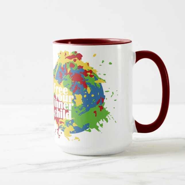 INNER CHILD mug - choose style & colour (Right)