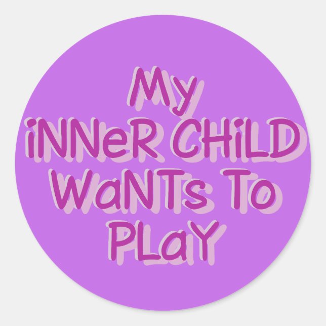 Inner Child stickers (Front)