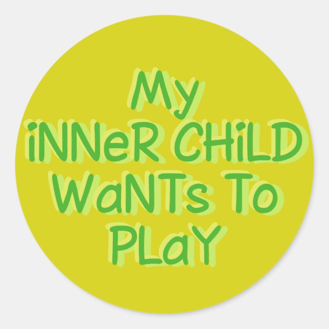 Inner Child stickers (Front)