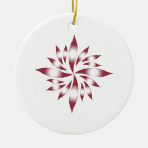 Inner Christmas Star #11 Ceramic Tree Decoration