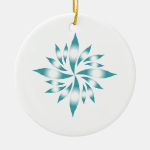 Inner Christmas Star #3 Ceramic Tree Decoration