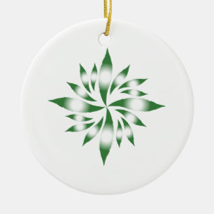 Inner Christmas Star #4 Ceramic Tree Decoration