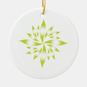 Inner Christmas Star #6 Ceramic Tree Decoration