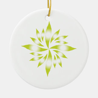 Inner Christmas Star #6 Ceramic Tree Decoration