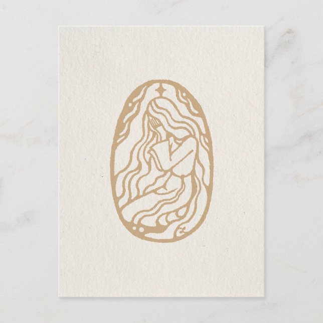 inner goddess 1 postcard (Front)