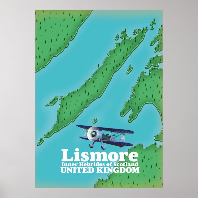 Inner Hebrides of Scotland, Lismore. Poster (Front)
