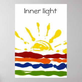 Inner Iight Quaker Poster