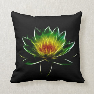 Inner Light l Lotus Abstract Art Cushion