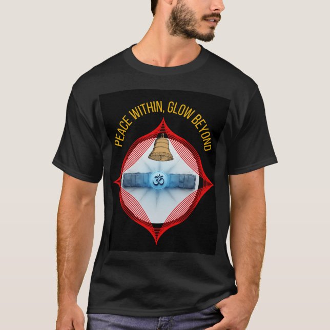 "Inner Light Shines – Peace Within, Glow Beyond Sp T-Shirt (Front)