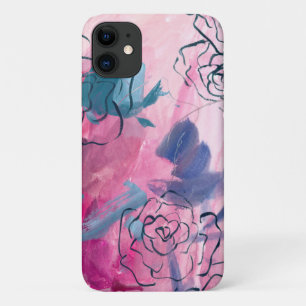 Inner Music - Floral Sketch iPhone 11 Case