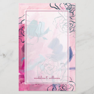 Inner Music - Floral Sketch Stationery
