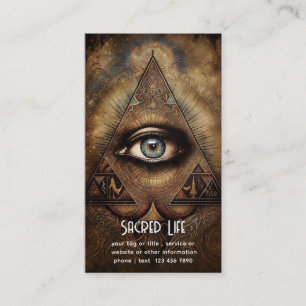 Inner Oracle   Third Eye Design Business Card