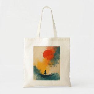 Inner Passion Melts the Chill of Solitude Stylish Tote Bag