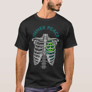 Inner Peace Rib Cage World Peace Sign Self Love Hu T-Shirt