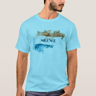 Inner Silence – Abstract Calm Watercolor Design T-Shirt