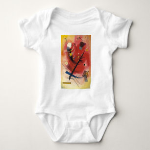 Inner Simmering Abstract Painting Baby Bodysuit