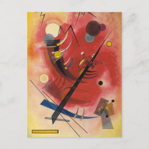 Inner Simmering Abstract Painting Postcard