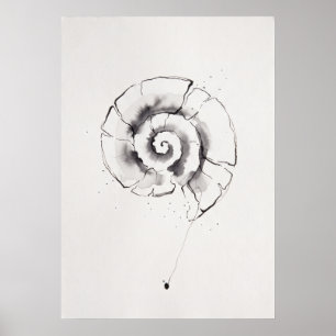 Inner Spiral Awakening Spiritual Wall Art