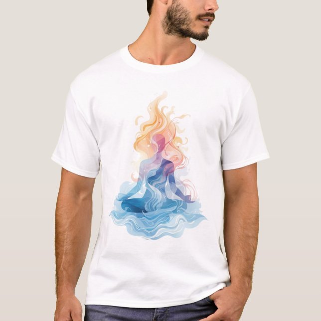  Inner Stillness – A Moment of Pure Calm T-Shirt (Front)