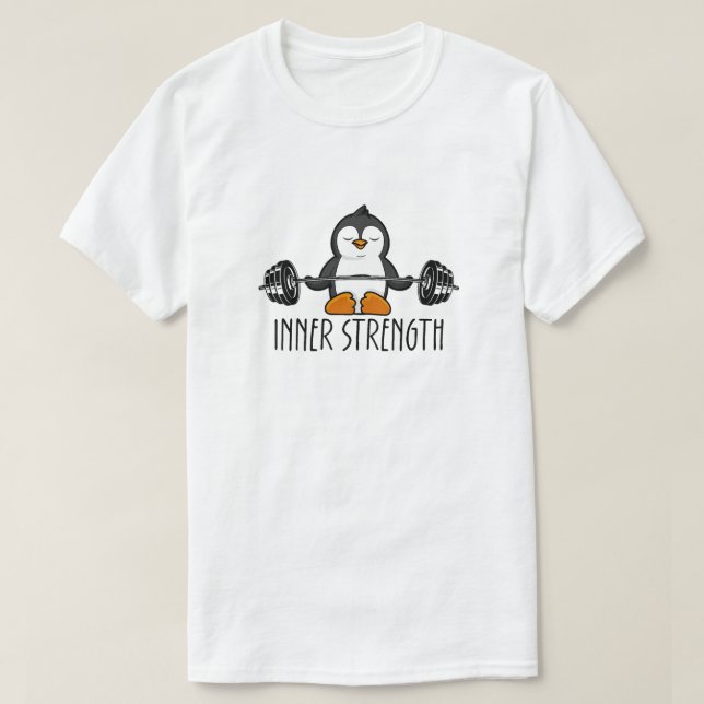 Inner Strength - Penguin T-Shirt (Design Front)