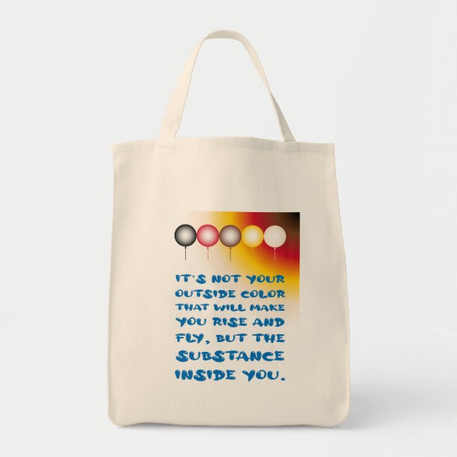 Inner Substance of an External Colour Tote Bag (Front)
