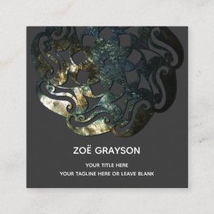 Inner Temple Mandala Square Business Card