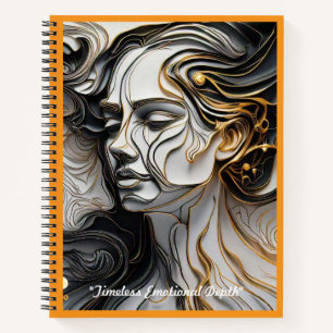 "Inner Turmoil Art" Notebook