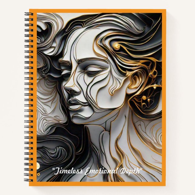 "Inner Turmoil Art" Notebook (Front)