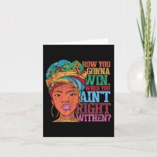 Inner - Victory - Truth Uni-adults - Black - Small Card