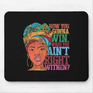 Inner - Victory - Truth Uni-adults - Black - Small Mouse Mat