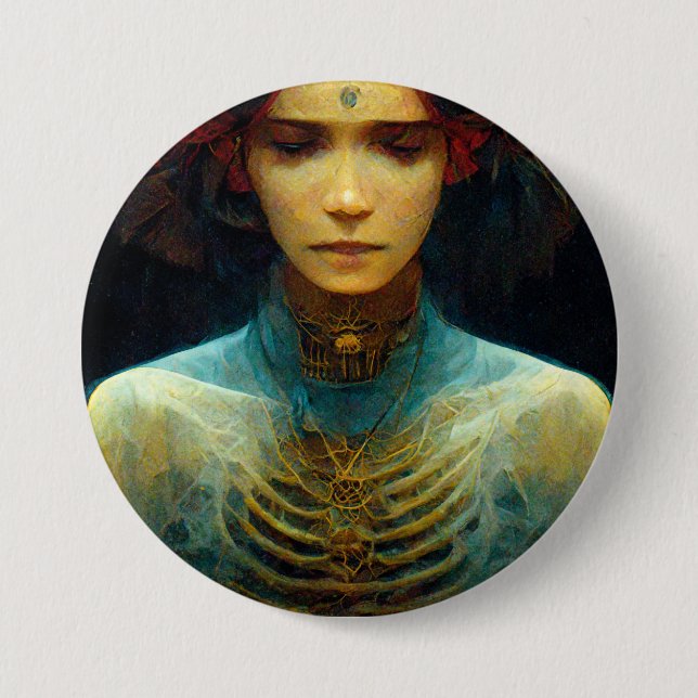 Inner View Fantasy Sci-Fi 7.5 Cm Round Badge (Front)