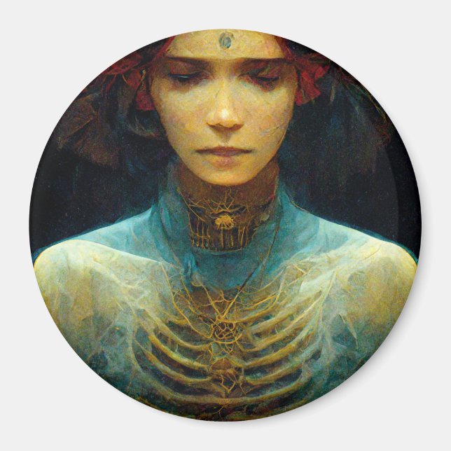 Inner View Fantasy Sci-Fi Magnet (Front)