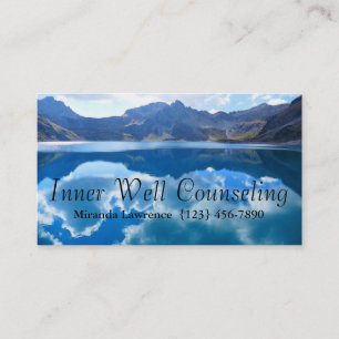 Inner Well Counseling Therapy Therapist Business Card