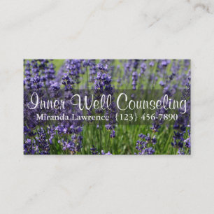 Inner Well Counseling Therapy Therapist Business Card