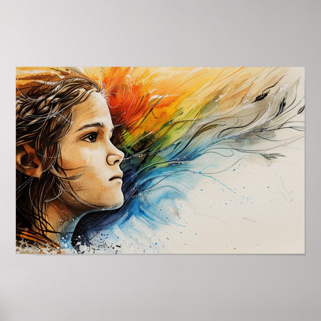 Innocence and Courage – Saint Maria Goretti Poster (Front)