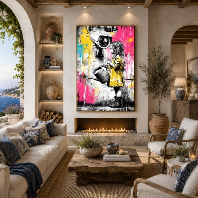 Innocence and Observation Contemporary Conceptual  Poster (Creator Uploaded)