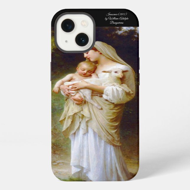Innocence by Bouguereau iPhone Case (Back)