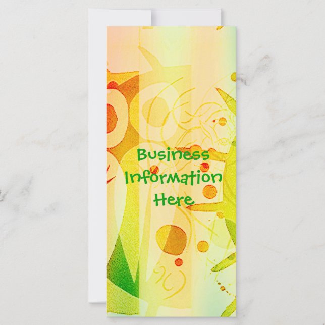 Innocence in Extremis Bookmark Rack Card (Front)