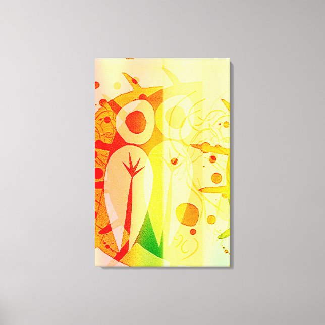 Innocence in Extremis Wrapped Canvas Print (Front)