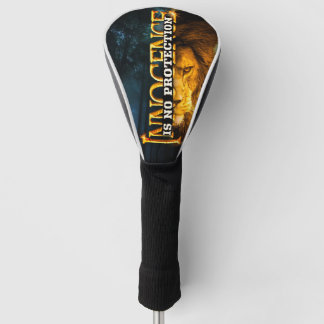 Innocence is No Protection  Golf Head Cover