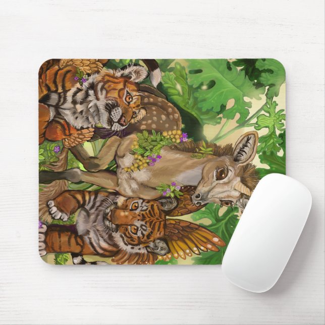 'Innocence of the new' unicorn  Mouse Mat (With Mouse)